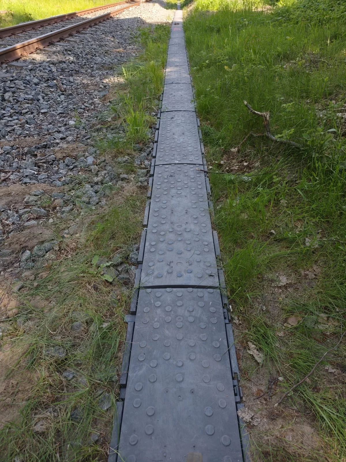 Completed cable trough